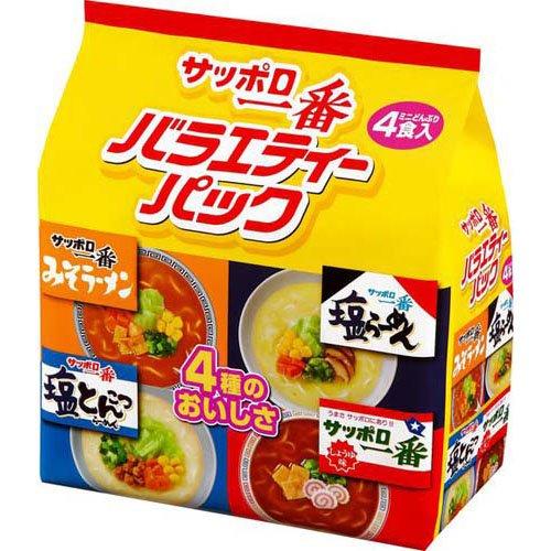 サッポロ一番 ミニどんぶり バラエティーパック ( 4食×6個入 )/ : 爽快