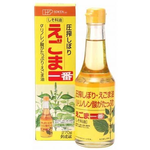 創健社 えごま一番(しそ科油) ( 270g ) えごま油 : 爽快ドラッグ