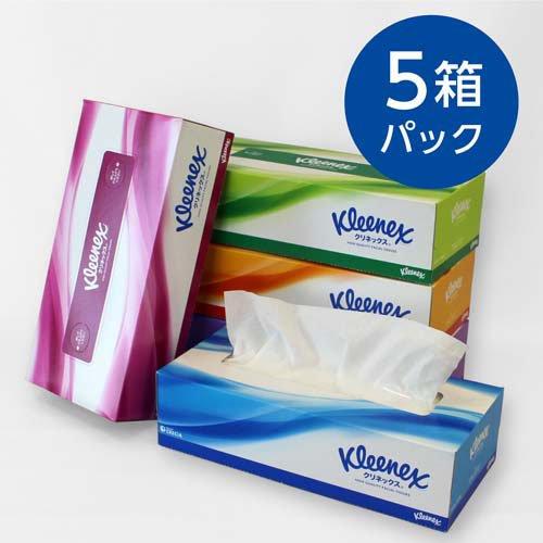 クリネックス ティッシュ ( 180組*5箱パック )/ ) : 爽快ドラッグ