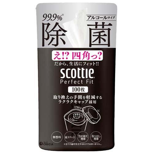 スコッティ パーフェクトフィット ウェットティッシュ 除菌アルコール