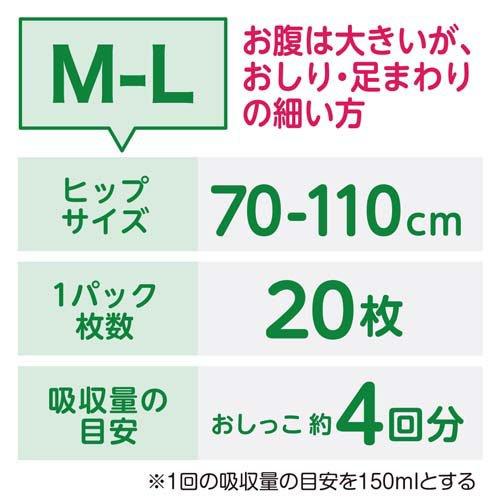 アクティ 寝たまま交換 テープ止め M-L ( 20枚入 )/ : 爽快ドラッグ