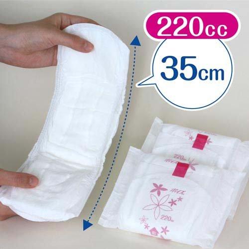 ポイズ 肌ケアパツド 特に多い長時間・夜も安心用 220cc ( 40枚