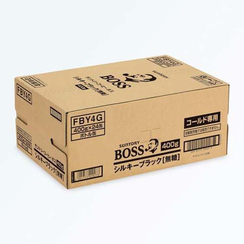 ボス シルキーブラック ボトル缶 ( 400g*24本入 )/ BOSS(ボス) BOSS