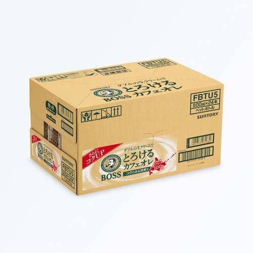ボス とろけるカフェオレ ( 500ml*24本入 )/ BOSS(ボス) BOSS オレ