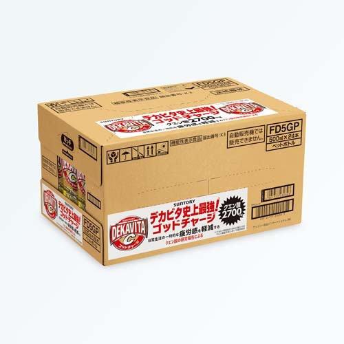 デカビタC ゴッドチャージ クエン酸 ( 500ml*24本 )/ : 爽快ドラッグ