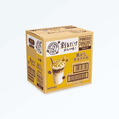 割るだけクラフトボスカフェ 焦がしキャラメル ケース ( 340ml×12本入