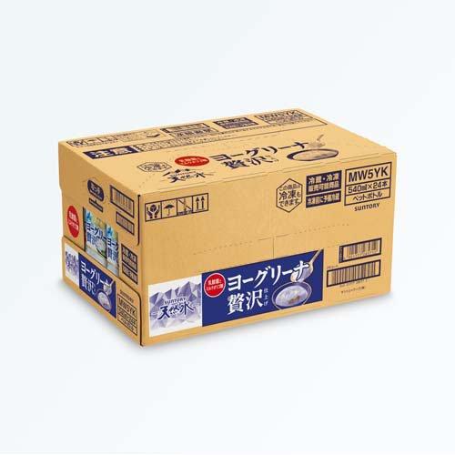 サントリー天然水 ヨーグリーナ 贅沢仕上げ 冷凍兼用 ( 540ml*24本