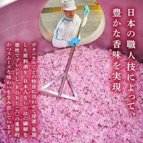 サントリー クラフトジン 六 ROKU ギフトBOX ( 700ml ) : 爽快ドラッグ