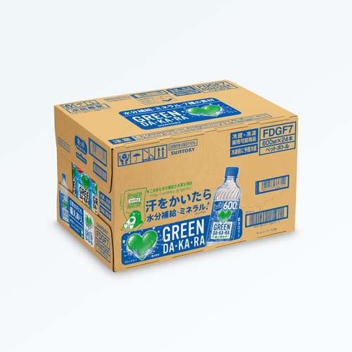 GREEN DA・KA・RA(グリーンダカラ) 冷凍兼用 ( 600ml×24本 )/ : 爽快