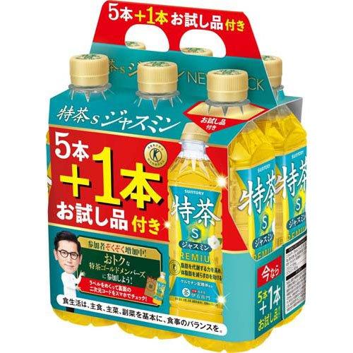 企画品)特定保健用食品 サントリー 特茶ジャスミン 20本+お試し品4本付