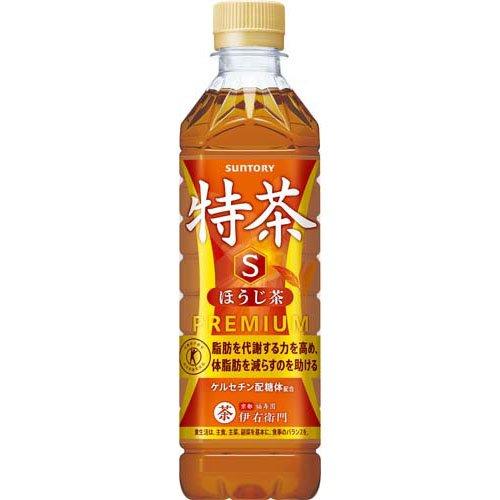 サントリー特茶 伊右衛門 ほうじ茶 ( 500ml*24本入 )/ 特茶 : 爽快