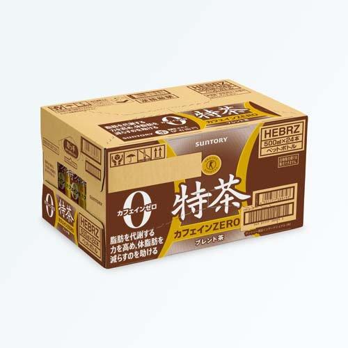 特定保健用食品 特茶 カフェインZERO ( 500ml*24本入 )/ : 爽快