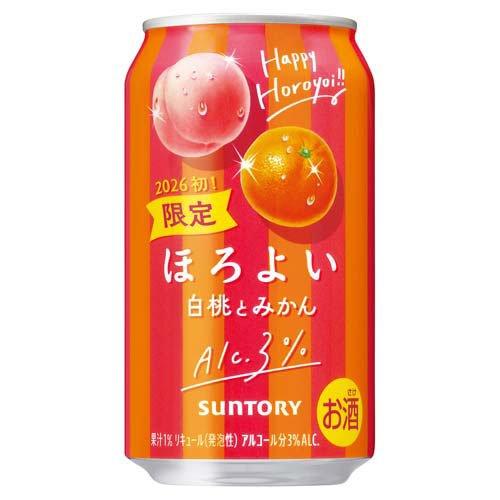 企画品)ほろよい 白桃とみかん ( 350ml×24本入 ) : 爽快ドラッグ