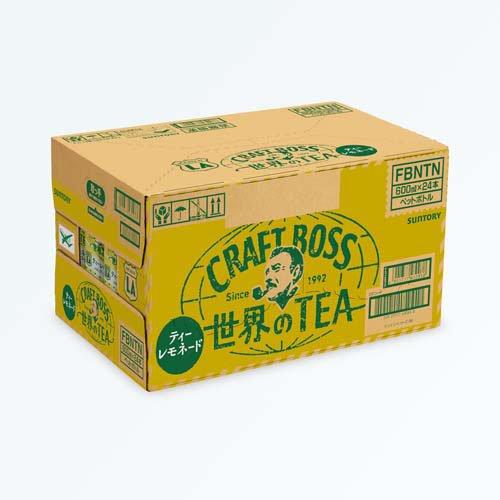 クラフトボス 世界のTEA ティーレモネード ( 600ml×24本 )/ BOSS(ボス