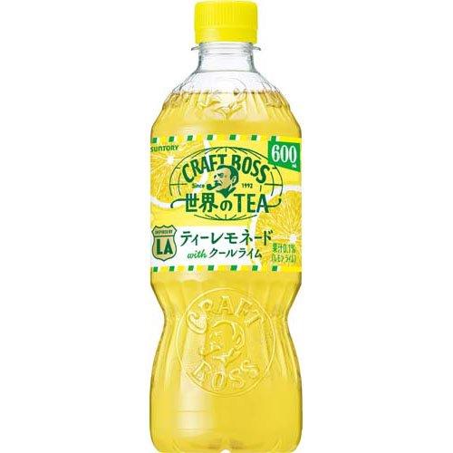クラフトボス 世界のTEA ティーレモネード ( 600ml×24本 )/ BOSS(ボス