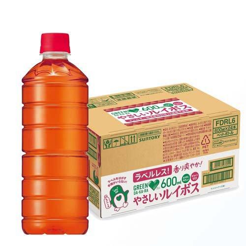 GREEN DA・KA・RAやさしいルイボスラベルレス ( 600ml×24本 )/ DA・KA
