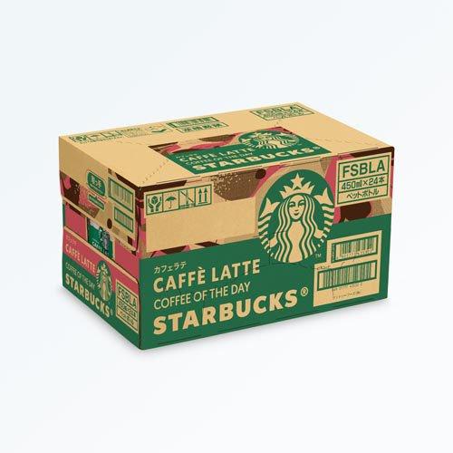 スターバックス COFFEE OF THE DAY カフェラテ ( 450ml×24本 )/ : 爽快