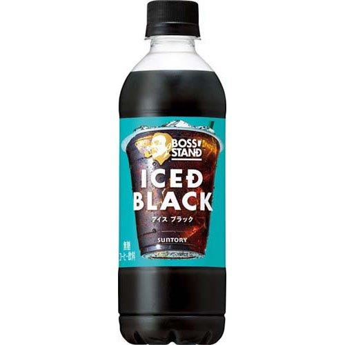 ボススタンド アイスドブラック ( 450ml×24本入 )/ BOSS(ボス) : 爽快