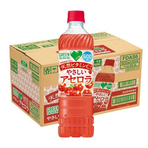 GREEN DA・KA・RA やさしいアセロラ ( 600ml×24本入 )/ DA・KA・RA