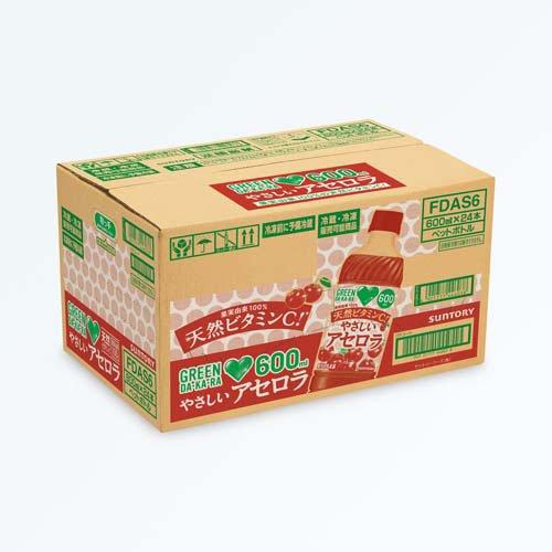 GREEN DA・KA・RA やさしいアセロラ ( 600ml×24本入 )/ DA・KA・RA