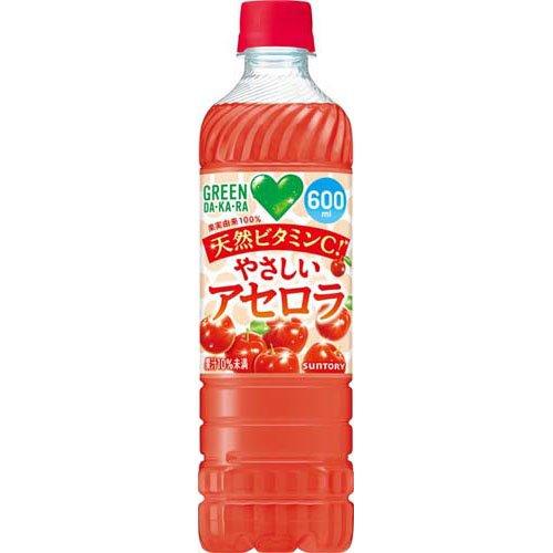 GREEN DA・KA・RA やさしいアセロラ ( 600ml×24本入 )/ DA・KA・RA