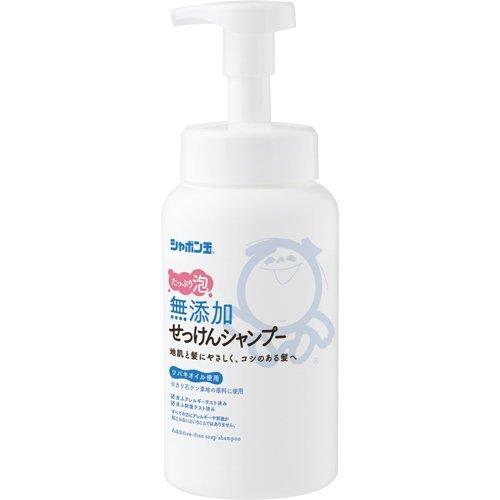 シャボン玉 無添加せっけんシャンプー 泡タイプ ( 520ml )/ シャボン玉