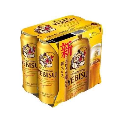 サッポロ ヱビス ビール 缶 500 ( 500ml*24本入 )/ ヱビスビール