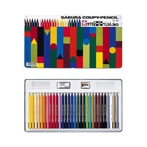 サクラ クーピーペンシル 30色 缶入り FY30 ( 30色入 ) : 爽快ドラッグ