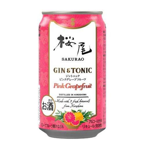 新品未使用　キールズ　ナシブロッサム＆ピンクグレープフルーツ　100ml 桜尾 GIN ORIGINAL ジントニック ピンクグレープフルーツ ( 350ml×24本