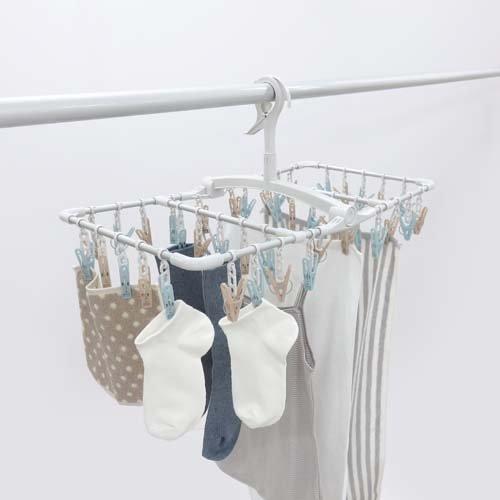 ラテリア(LTR) アルミ角ハンガー ピンチ40個付 ( 1個 ) : 爽快ドラッグ