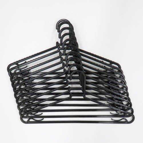リサイクル ランドリーハンガー ブラック ( 10本組 )/ TOWA(東和産業