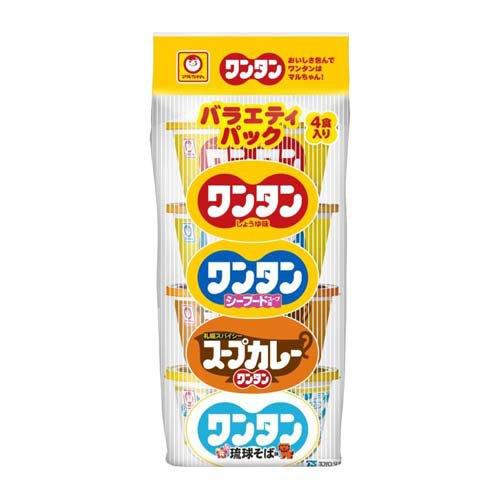 ワンタン バラエティパック ケース ( 4食入(126g)×6袋 )/ マルちゃん