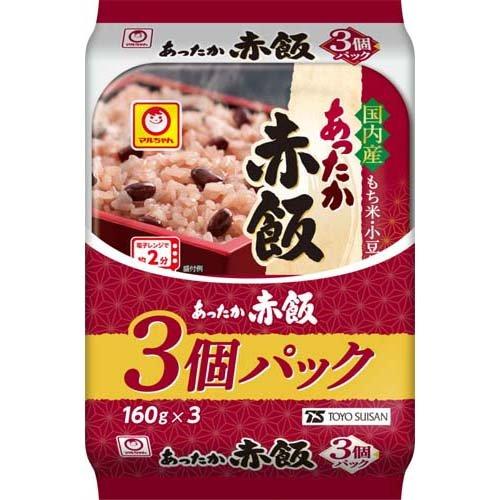 赤飯 マルちゃん あったか赤飯 ( 160g*3個入 )/ : 爽快ドラッグ - 通販