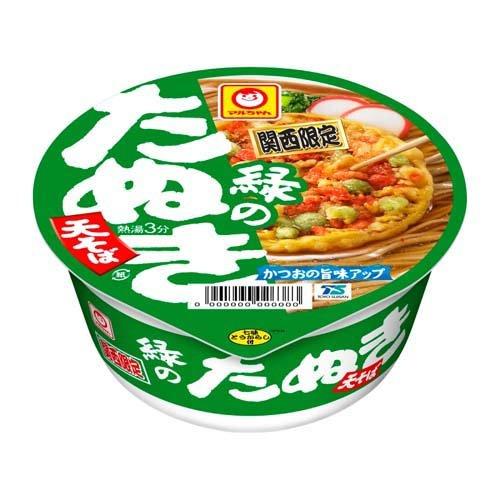 マルちゃん 緑のたぬき天そば 関西 ケース ( 101g*12個入