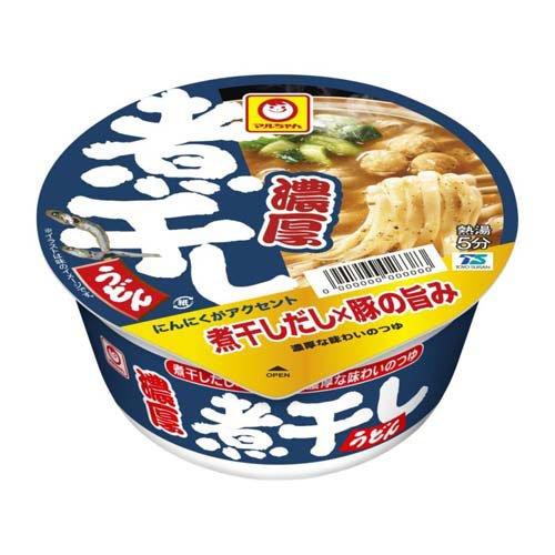濃厚煮干しうどん ケース ( 86g×12個入 )/ マルちゃん : 爽快ドラッグ