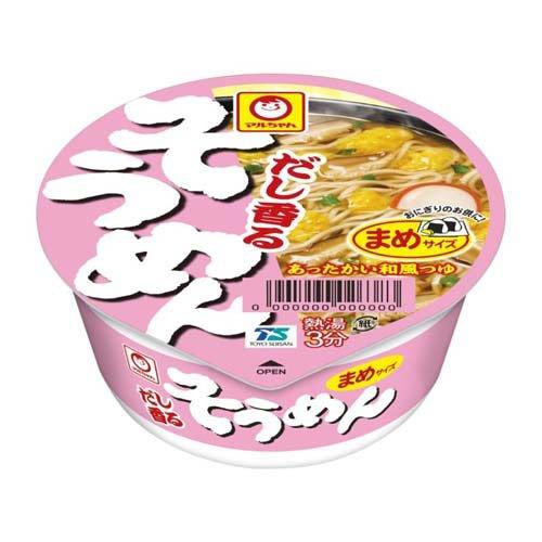 だし香るそうめん まめサイズ ケース ( 35g×12個 )/ マルちゃん : 爽快