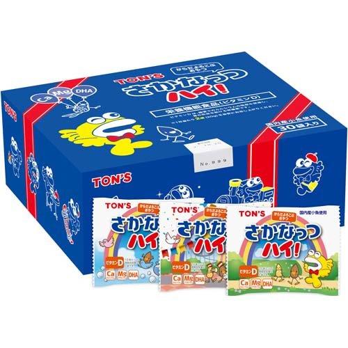 東洋ナッツ食品 さかなっつハイ！ 小箱 ( 10g*30袋入 )/ TON'S おやつ