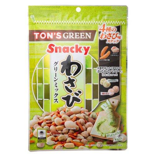 わさびグリーンミックスナッツ ( 130g )/ TON'S : 爽快ドラッグ - 通販