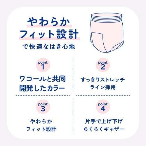 アテント うす型パンツ 下着気分 エレガントピンクべージュ M ( 24枚入