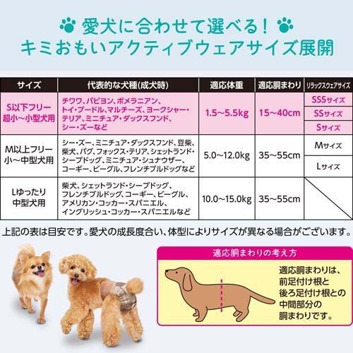 キミおもい マナーパンツ Sサイズ 30枚入り✖5袋 キミおもい アクティブウェア パンツタイプ S以下フリーサイズ