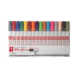 マジックインキ No.500 16色セット M500C-16 ( 1セット ) : 爽快