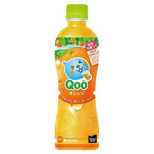 ミニッツメイド Qoo オレンジ PET ( 425ml*24本入 )/ 野菜・果実飲料