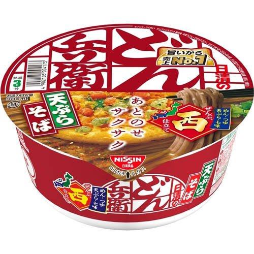 日清のどん兵衛 天ぷらそば 西 ( 100g×12食入 )/ インスタント和風