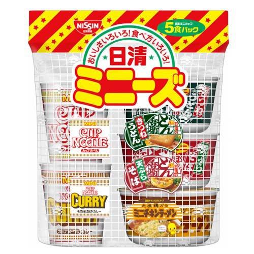 日清ミニーズ(東) 5食 ( 205g )/ 日清食品 : 爽快ドラッグ - 通販