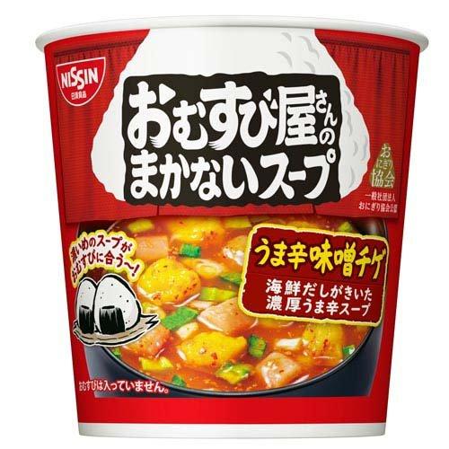 カップスープ　60食　まとめ売り　おむすび屋さんのまかないスープ　スープDELI おむすび屋さんのまかないスープ うま辛味噌チゲ ケース ( 13g×6食入