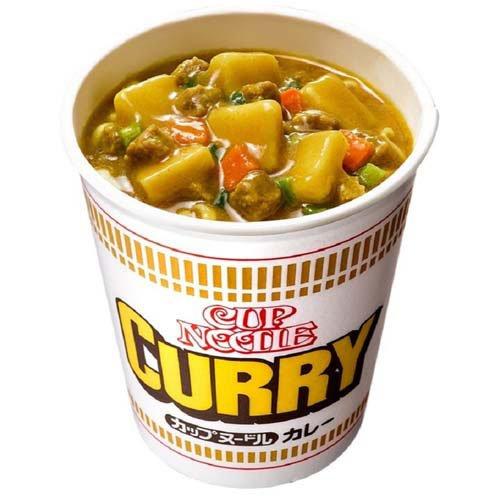 カレーメシやカップヌードルなどの食品セット　72個セット+韓国海苔 日清 カップヌードル カレー ( 87g*20食入 )/ インスタントカップ麺