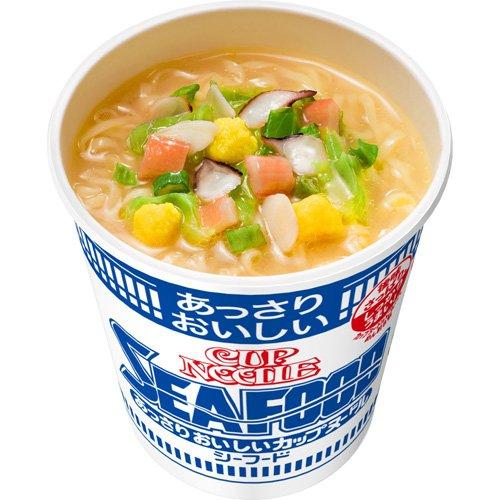 日清 あっさりおいしいカップヌードル シーフード(ケース) ( 60g×20食