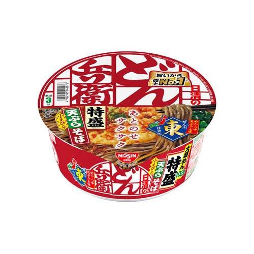 日清のどん兵衛 特盛天ぷらそば ケース 東 ( 143g×12食入 )/ : 爽快