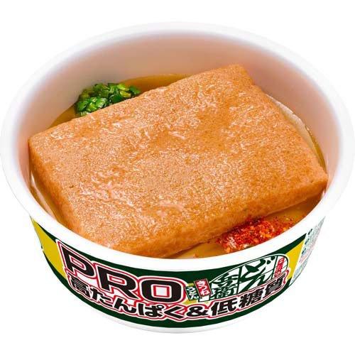日清のどん兵衛 PRO 高たんぱく&低糖質 きつねうどん ケース 日清のどん兵衛 PRO 高たんぱく&低糖質 きつねうどん ケース