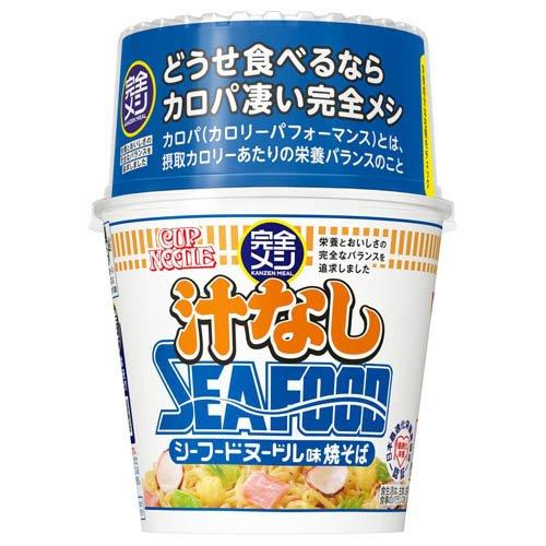 完全メシ カップヌードル 汁なしシーフードヌードル ( 111g×6食入